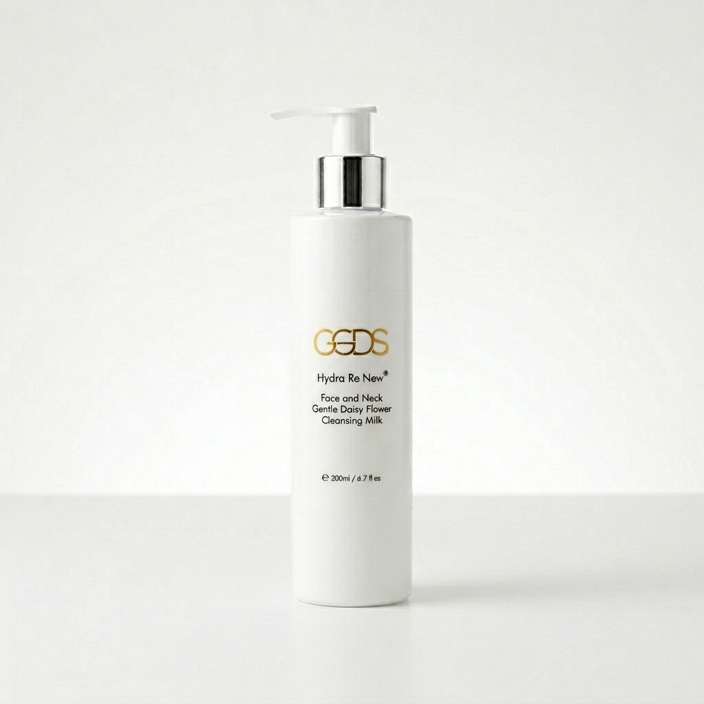 Hydra Re-New® Face and Neck Gentle Daisy Flower Cleansing Milk